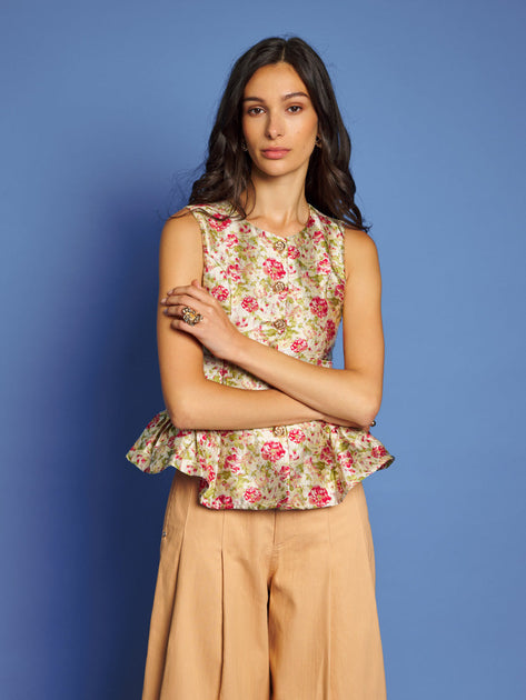 トップス SisterJane / Twirl Embroidered Bow Top Twirl Embroidered Bow Top | sister