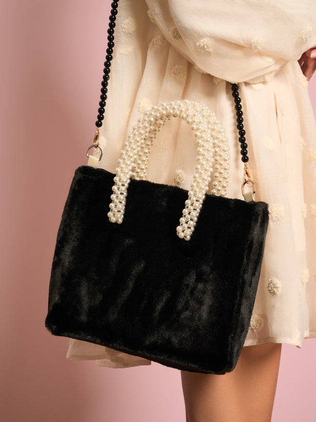 Sunstone Faux Fur Bag