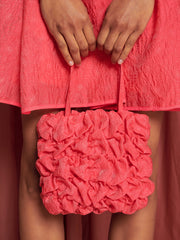 Parakeet Ruched Mini Bag