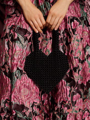 <b>DREAM</b> Showstopper Heart Bead Bag Onyx Black / Z