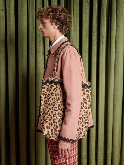 Cameron Leopard Tote Bag