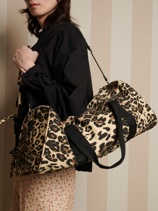Conrad Leopard Holdall Bag Leopard Tan / Z