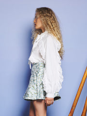 Breeze Bow Blouse Pearl White / Z
