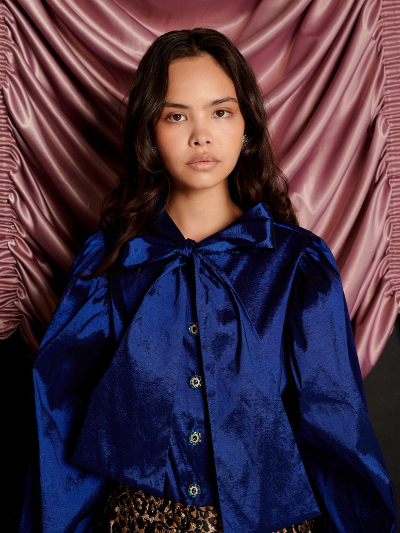 Marylin Taffeta Bow Blouse – Sister Jane (EU)