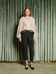 <b>DREAM</b> Poetic Ruffle Blouse