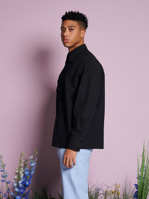 Dorie Crochet Trim Shirt