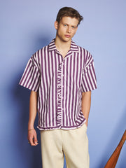 Deck Stripe Revere Collar Shirt