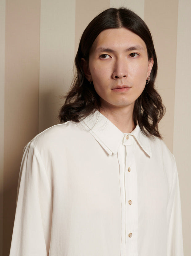 Paulie Layer Shirt Pearl Ivory / Z