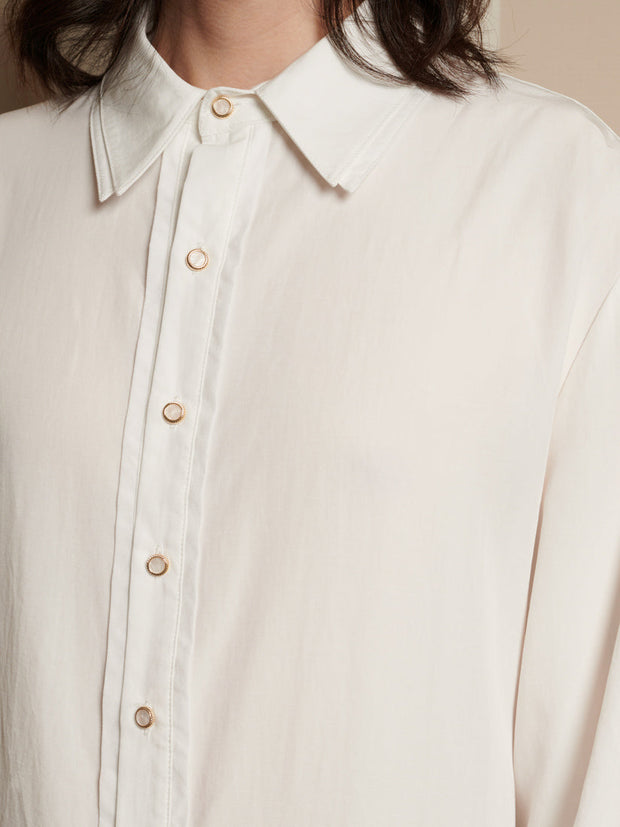 Paulie Layer Shirt Pearl Ivory / Z