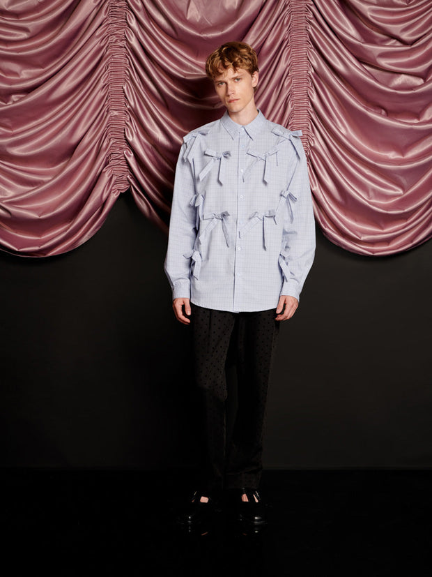 Jules Check Bows Shirt