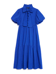 Blueberry Bow Midi Dress