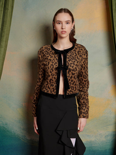 Lily Leopard Cardigan