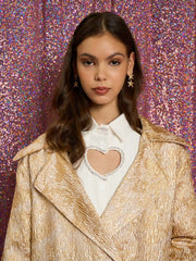 Cassandra Jacquard Coat
