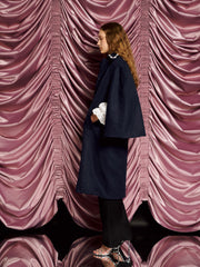 <b>DREAM</b> Manhattan Cape Coat Marine Blue / Z