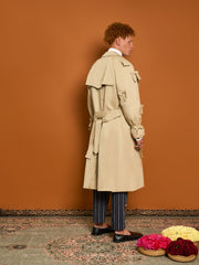 Bruno Bow Trench Coat
