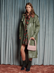 Scout PU Trench Coat
