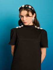 Feather Star Mini Dress