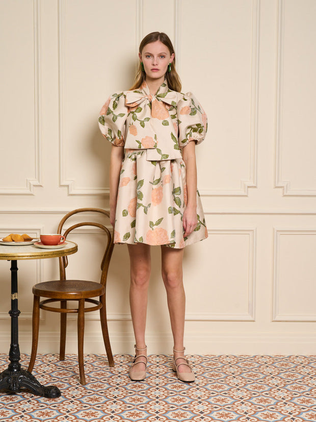Pomme Bouquet Bow Dress