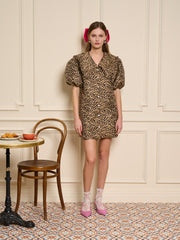 Leonie Jacquard Mini Dress