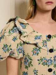 Fleur Tapestry Mini Dress