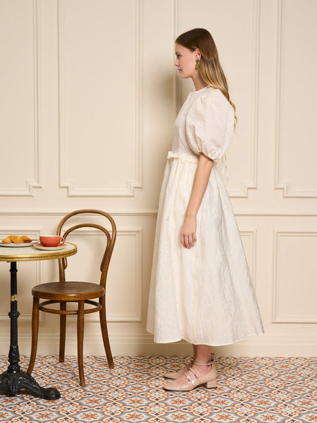 Choux Organza Midi Dress