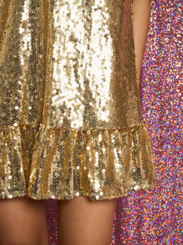 Glitterball Sequin Mini Dress