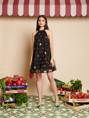 Strawberry Sequin Mini Dress