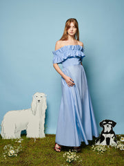 Riley Ruffle Maxi Dress