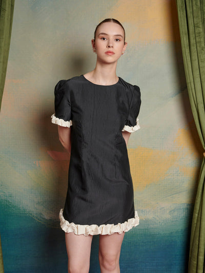 Avante Taffeta Mini Dress