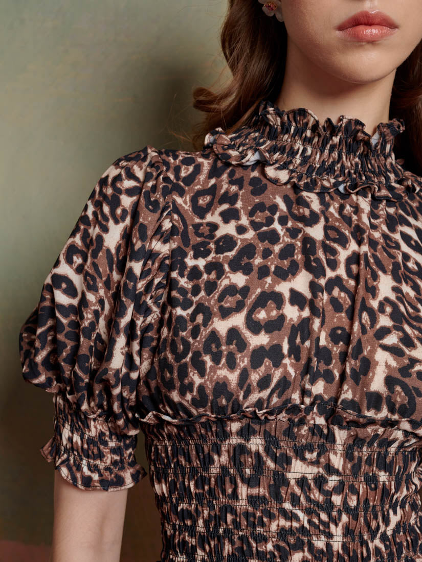 【Sister Jane】Lise Leopard Maxi Dress レオパード Lise Leopard Maxi Dress – Sister Jane (EU)