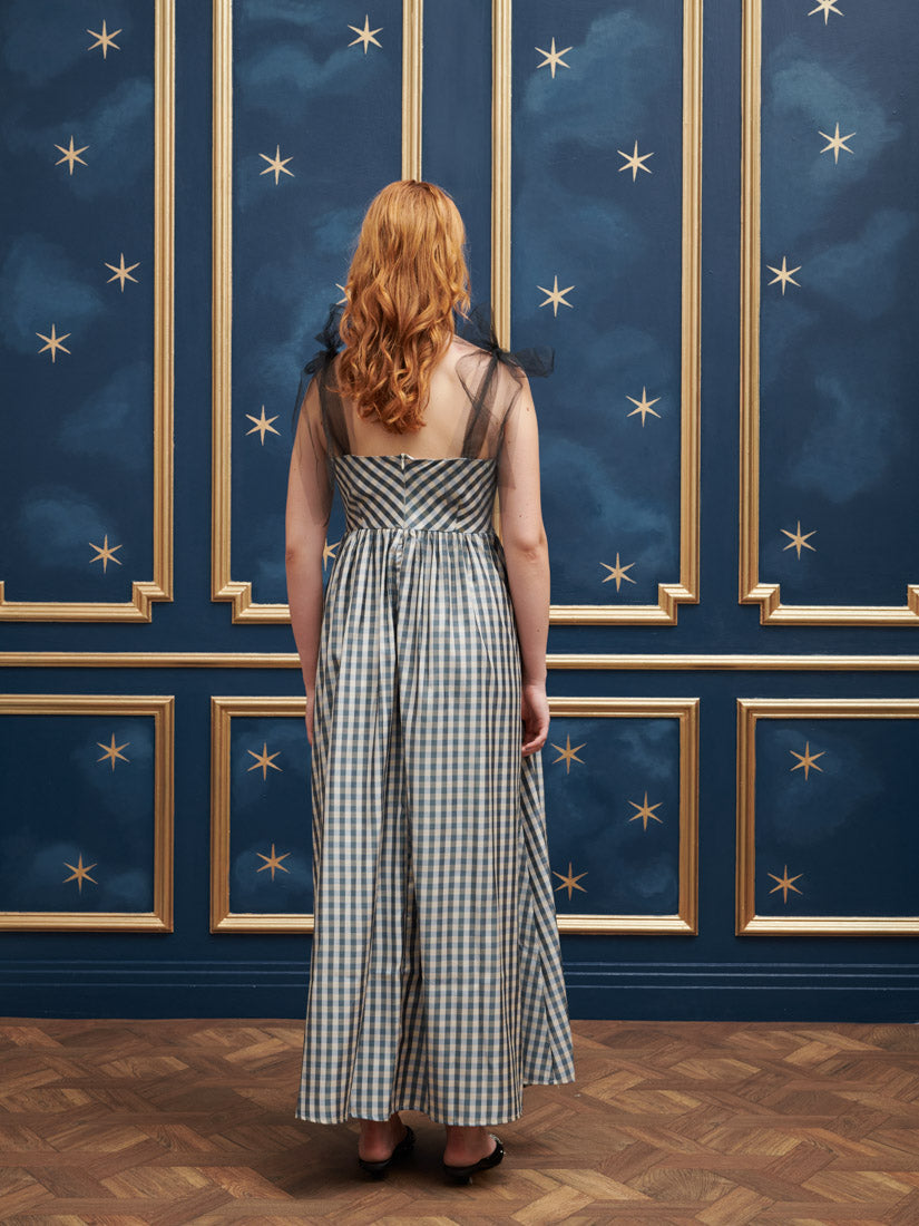 【英国発Sister Jane】Cindy checked woven midi dress Cindy Check Midi Dress – Sister Jane