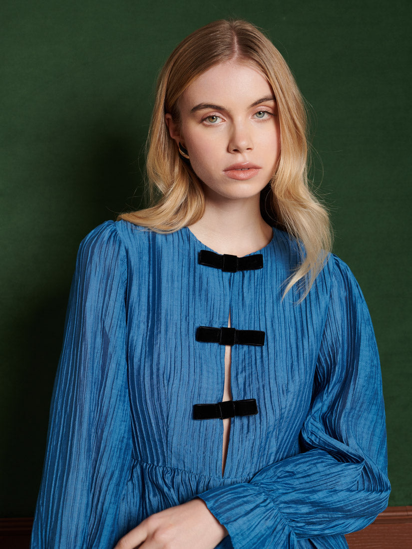 英国発 Sister Jane シスタージェーン Viola Bow Mini Dress Viola Bow Mini Dress – Sister Jane (EU)
