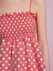 Campion Jacquard Midi Dress Cherry Red / Z