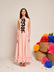 Magnolia Bow Maxi Dress
