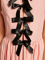 Magnolia Bow Maxi Dress Baby Pink / Z