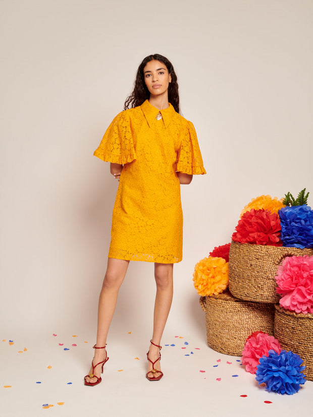 Fuego Lace Mini Dress