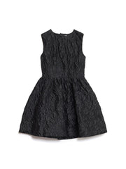 Lucia Jacquard Open Back Mini Dress