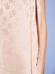 Serene Bow Mini Dress Nude Pink / Z