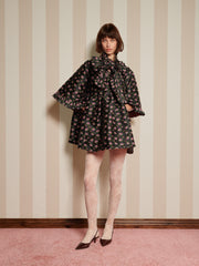 Canopy Jacquard Mini Dress