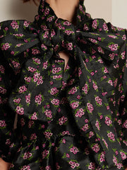 Canopy Jacquard Mini Dress