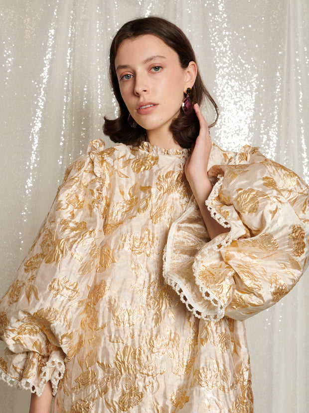 Lumiere Jacquard Mini Dress