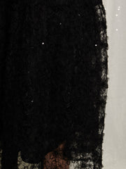 Laced Night Midi Dress