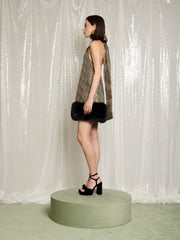 Golden Bells Mini Dress