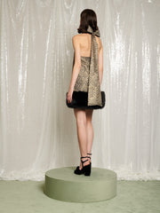 Golden Bells Mini Dress