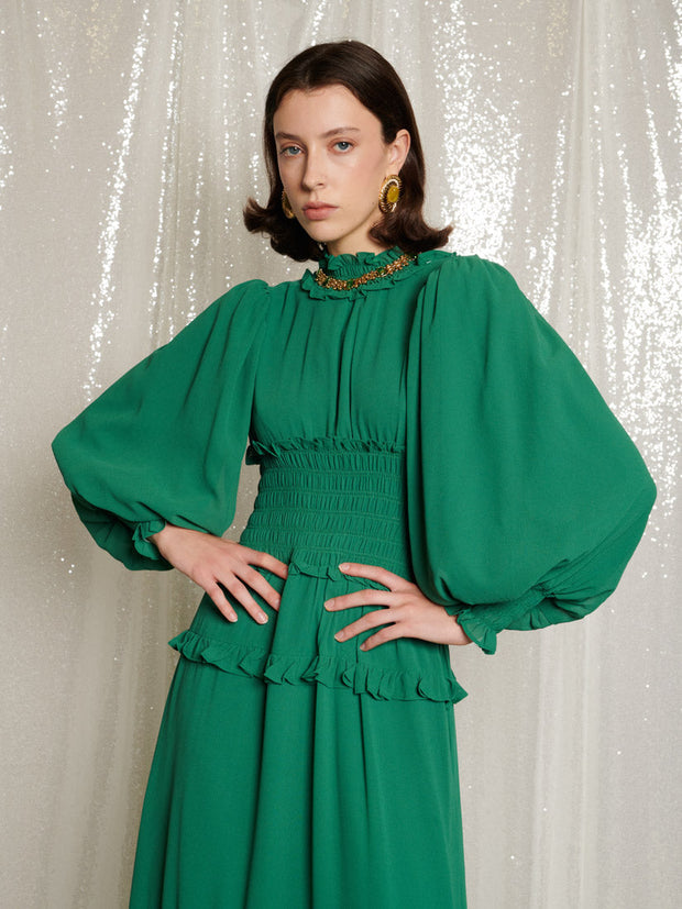 Forest Queen Maxi Dress