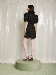 Eternal Jacquard Mini Dress