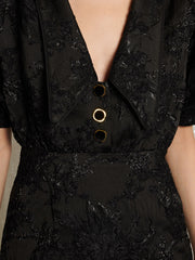 Eternal Jacquard Mini Dress