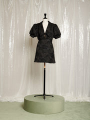 Eternal Jacquard Mini Dress