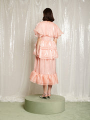 Reverie Ruffle Midi Dress