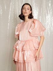 Reverie Ruffle Midi Dress